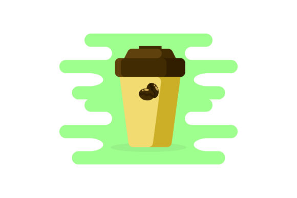 Coffee Cup Brown Cute Clipart