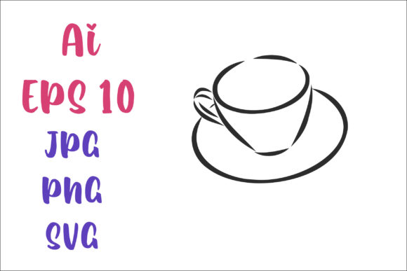 Cup Vector Sketch