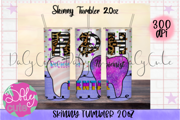 Dental Tumbler 20oz PNG