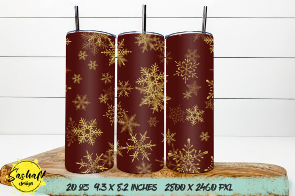Snowflakes Tumbler, Holiday Tumbler, 20oz