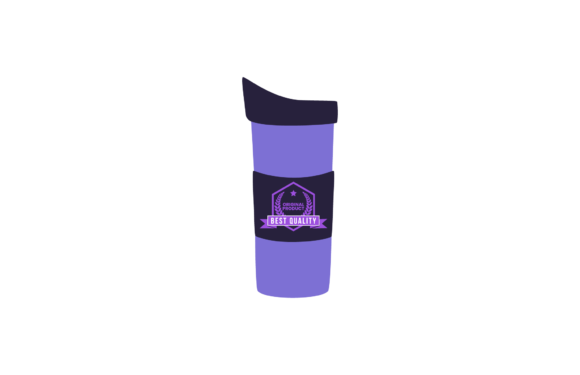 Tumbler Coffee Purple Beverage Icon